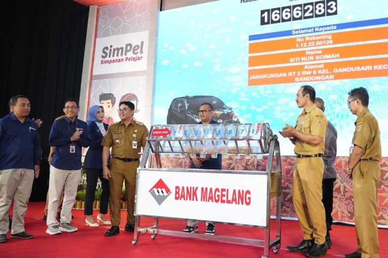 Wakil Bupati Magelang Hadiri Acara Menabung Sejak Dini, Masyarakat Menabung Perkuat Ekonomi Daerah